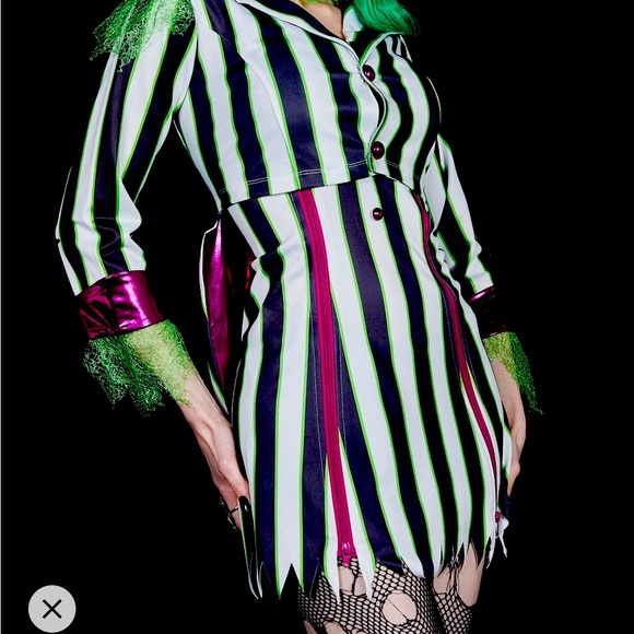 Dolls Kill Other - Dolls Kill ISO Exorcist 3 piece Costume, size Small , Beetle Juice , Hot 2024